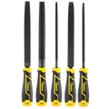 Kango 5 Piece File Set - 200mm Tempered Carbon Steel Files - Black - SuperSaverAU - view 1