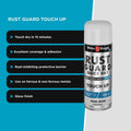 White Knight Rust Guard Touch Up Spray Paint 300g Pearl White Gloss - SuperSaverAU - view 3