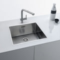 Franke Pull-Out Mixer Tap - Stainless Steel Square Neck 180-Degree Swivel 5 Star WELS - TA9701