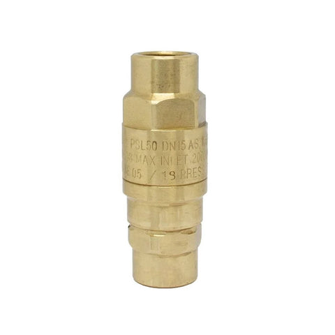 Rmc Pressure Limiting Valve - 15mm - 500kpa - Female Female - Durable Design - SuperSaverAU - view 1