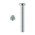 Pinnacle M8 Zinc Plated Round Head Bolts and Nuts 2 Pack - 80mm - SuperSaverAU - view 1