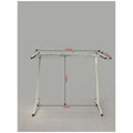 L.T. Williams Freestanding Airer - 23 Metres Hanging Space, Pin Locking, Two Windproof Hangers, White - 4670