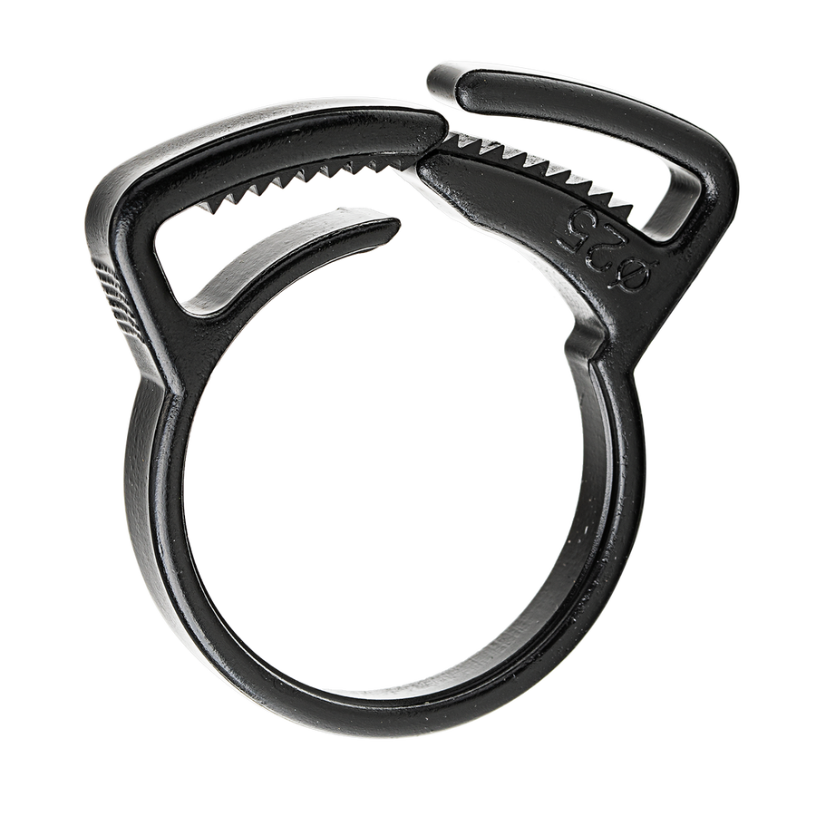 K Rain 25mm Ratchet Clamp - 25 Pack - Black - UV Stabilised - SuperSaverAU - view 1