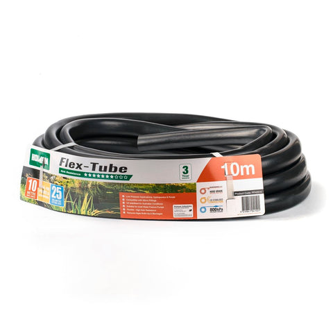 Holman 25mm x 10m Black Flex Tube PVC Flexible Kink Resistant - SuperSaverAU - view 1