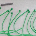 UN-REAL 25cm Artificial Expanding Trellis Installation Kit - Green