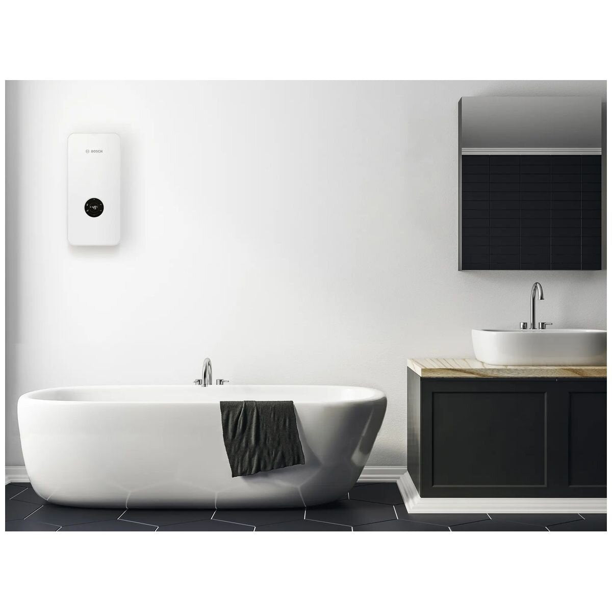 Bosch TR7001 3 Phase 27kW Electric Instantaneous Hot Water System - 20-60°C - Child Lock - 7736507511