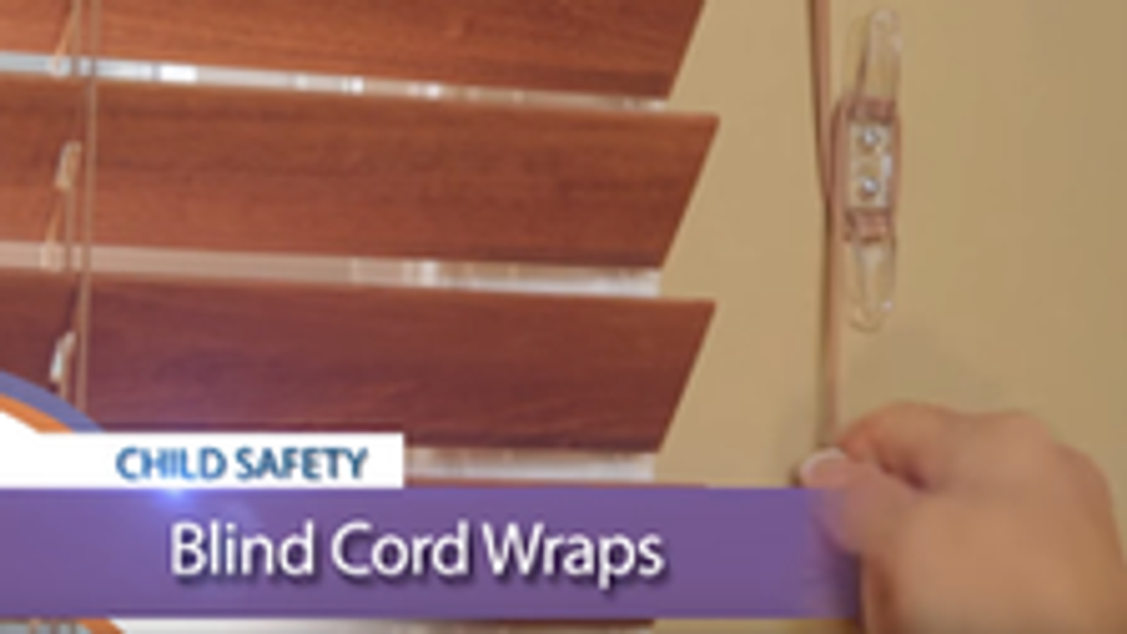 Dreambaby Blind Cord Safety Wraps 4 Pack Transparent Cord Tidy