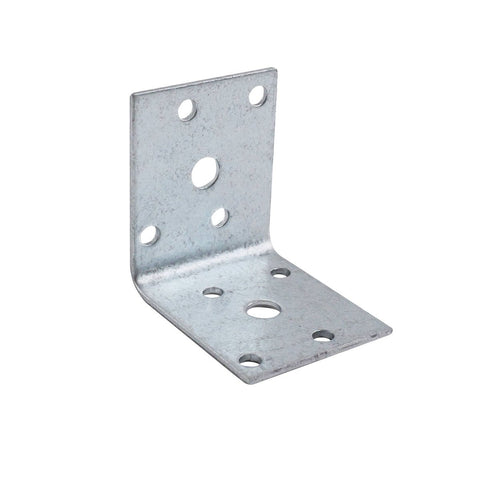 Carinya Galvanised Reinforcing Angle Bracket 50mm 8 Pack Durable Support - SuperSaverAU - view 1
