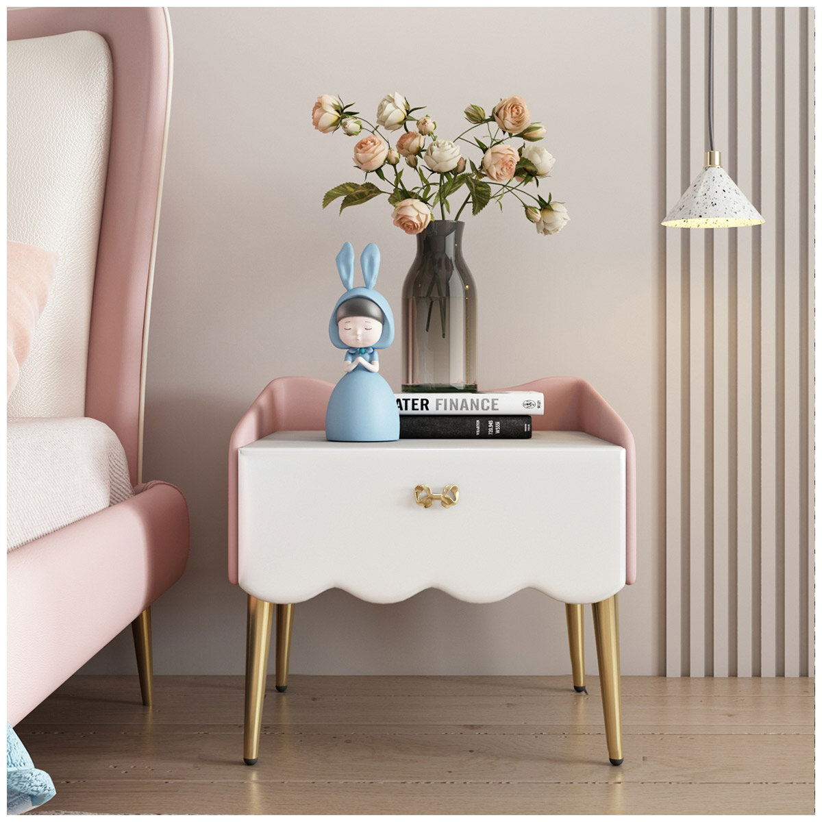 Aesthetik Kids Princess Bedside Table - SuperSaverAU - view 5