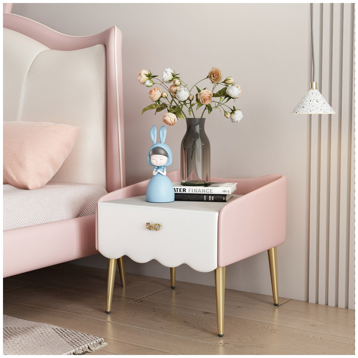 Aesthetik Kids Princess Bedside Table - SuperSaverAU - view 6