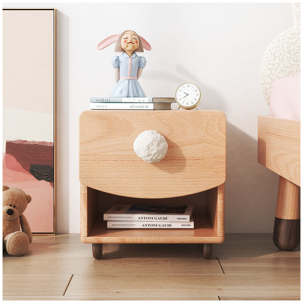 Aesthetik Kids Inspired Bedside Table - SuperSaverAU - view 3