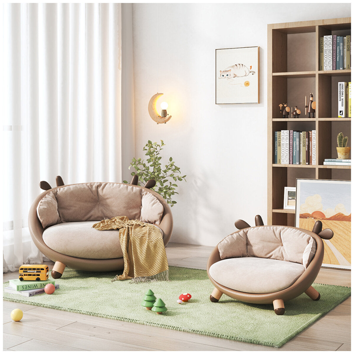 Aesthetik Kids Elk Inspired Sofa - SuperSaverAU - view 3