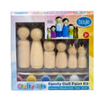 Boyle Crafty Doll Family Kit - 6 Pack - Wooden - Creative Fun - SuperSaverAU - view 1