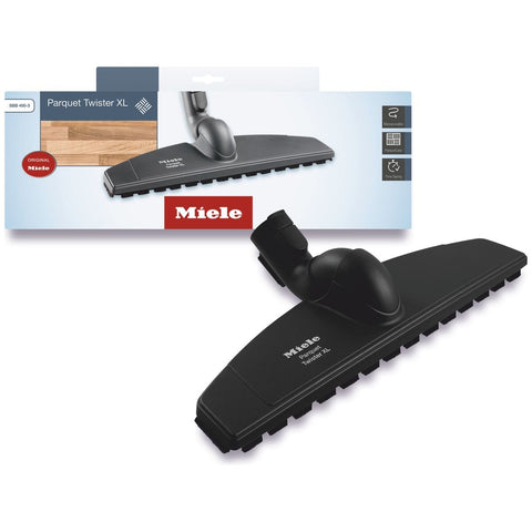 Miele SBB 400-3 Parquet Twister XL vacuum floorbrush - black, 2 year warranty - 07101160