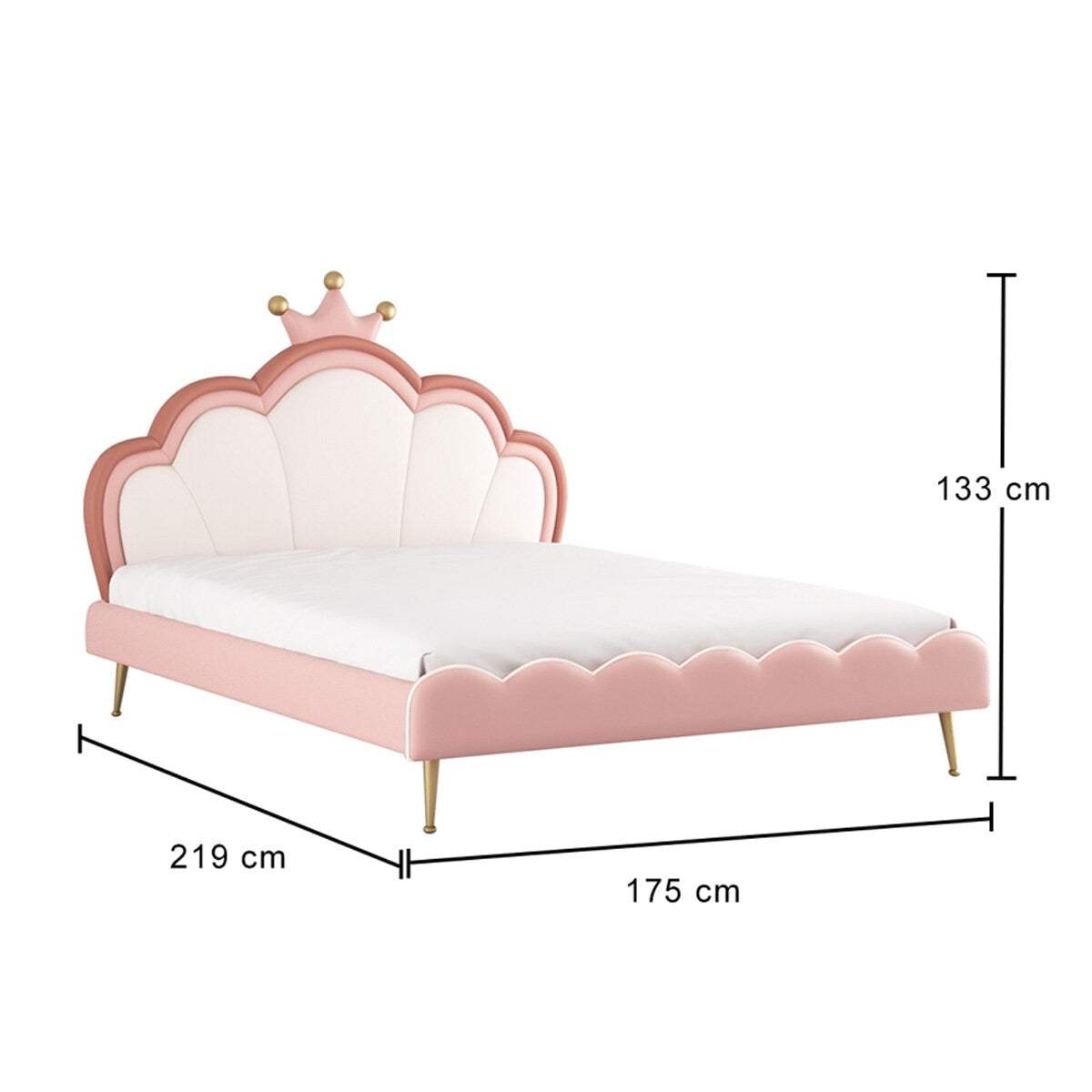Aesthetik Kids Shell Princess Bed - SuperSaverAU - view 6