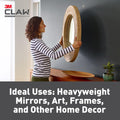 3M Assorted Claw Picture Hangers 10 Pack