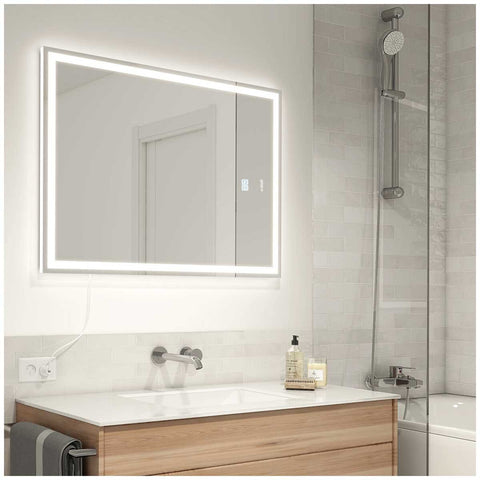 Artika Aurea Integrated LED Plug In Wall Mirror - SuperSaverAU - view 2