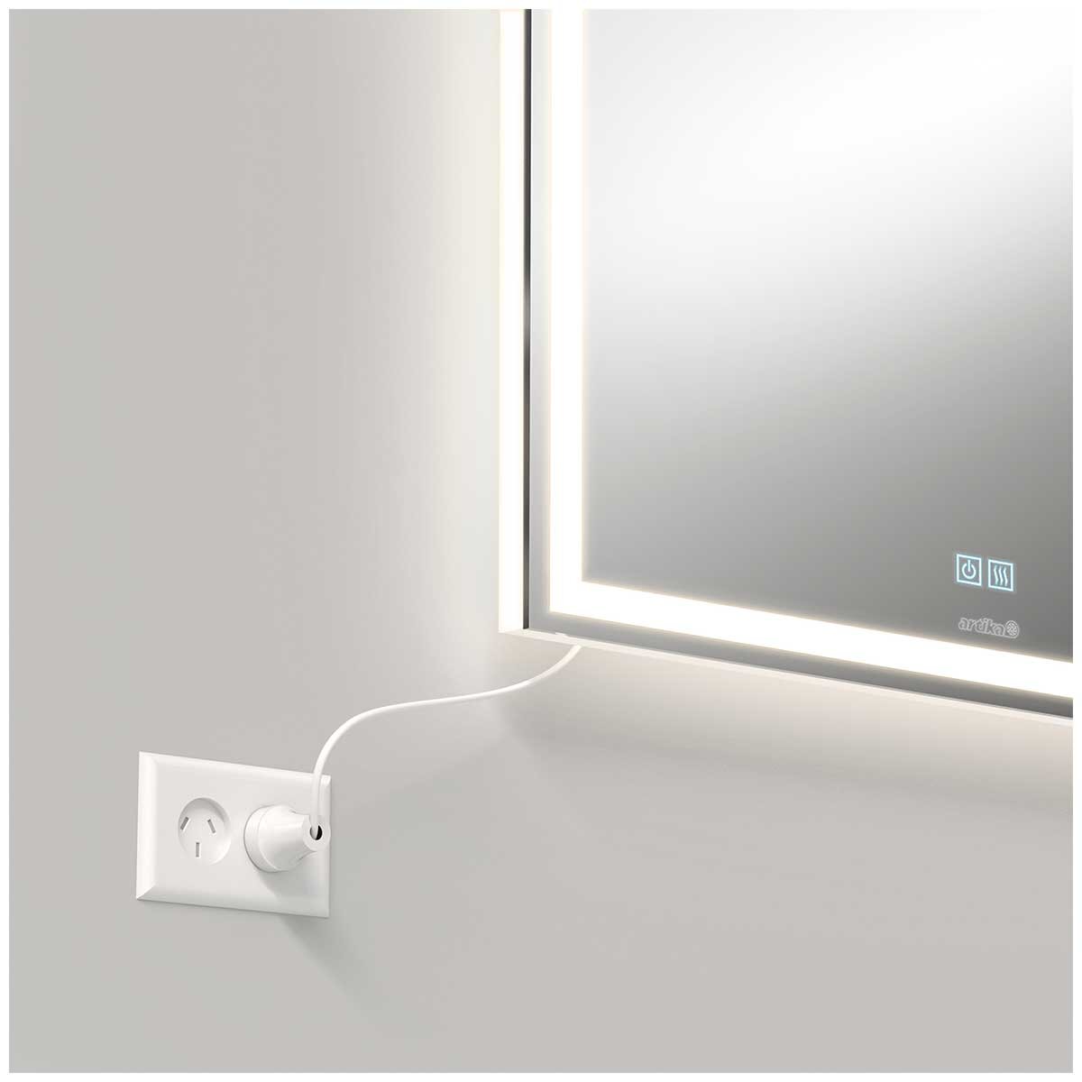 Artika Aurea Integrated LED Plug In Wall Mirror - SuperSaverAU - view 8