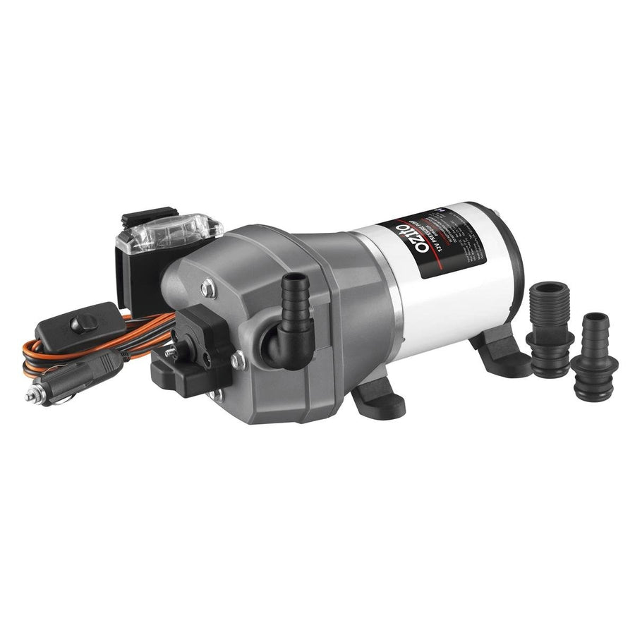 Ozito 12V Portable Pressure Pump - 600L/Hr - Plastic Metal - Easy Use - SuperSaverAU - view 1