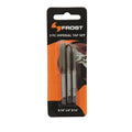 Frost 3 Piece Imperial Tap Set 3/16-1/4-5/16, Steel Thread Cutting Taps