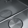 Franke Mythos 550mm single bowl undermount sink - stainless steel - sound deadening pads - MYX110-55B