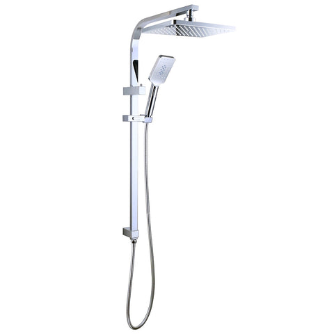 Presenza Chrome Shower Panel With Sliding Adjustable Shower Holder - SuperSaverAU - view 1