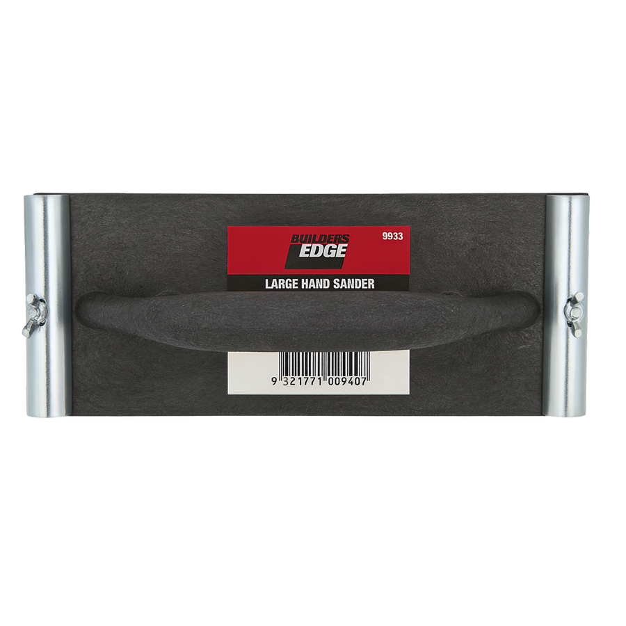 Builders Edge Large Hand Sander - 270mm - Blastic Foam - Lightweight - SuperSaverAU - view 1