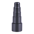 PowerFit 38mm Dust Extractor Vacuum Adaptor, Black