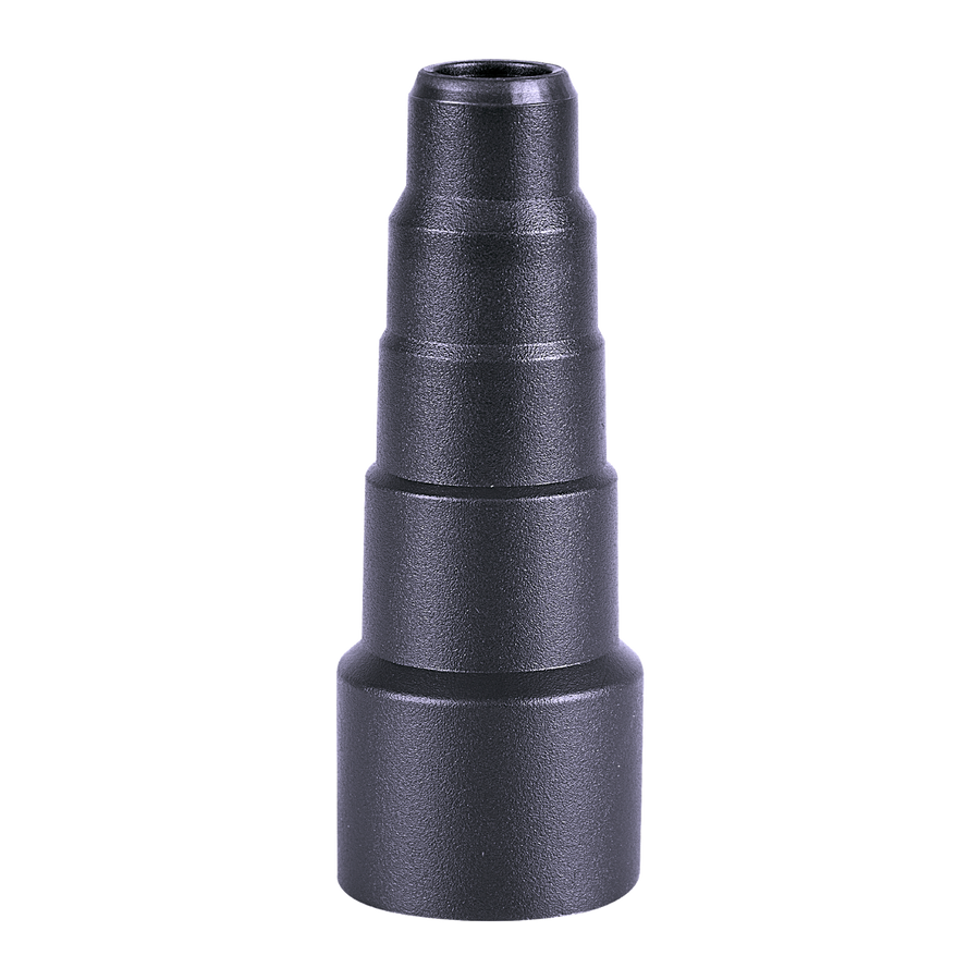 PowerFit 38mm Dust Extractor Vacuum Adaptor, Black