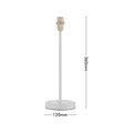 Verve Design Mardin Lamp Base White 36cm Metal Classic Lighting - SuperSaverAU - view 4