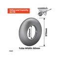 Move It 400 x 8 Replacement Inner Tube - Rubber - Easy Install - Durable - SuperSaverAU - view 2