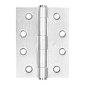 Pinnacle 100mm Chrome Plated Fixed Pin Butt Hinge