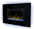 Dimplex Toluca Deluxe wall mounted electric fire heater - Bluetooth speaker, 2000W, remote - TLC20LX-AU