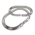 Barelli Shower Curtain Rings - 24 Pack - Clear - Easy Installation - SuperSaverAU - view 2