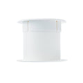 Taskmaster 60mm White Dual Sided Cable Grommet - Cable Management Solution - SuperSaverAU - view 2