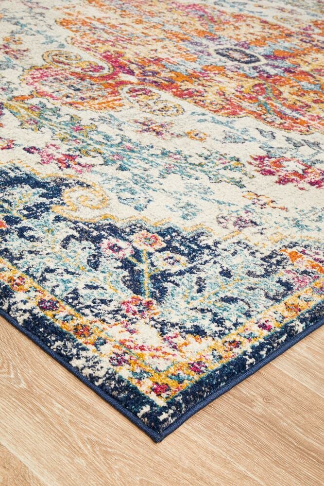 Rug Culture Evoke Large Power Loomed Rug 290x200cm - White Polypropylene - Jute Weft - EVO254WHI290X200