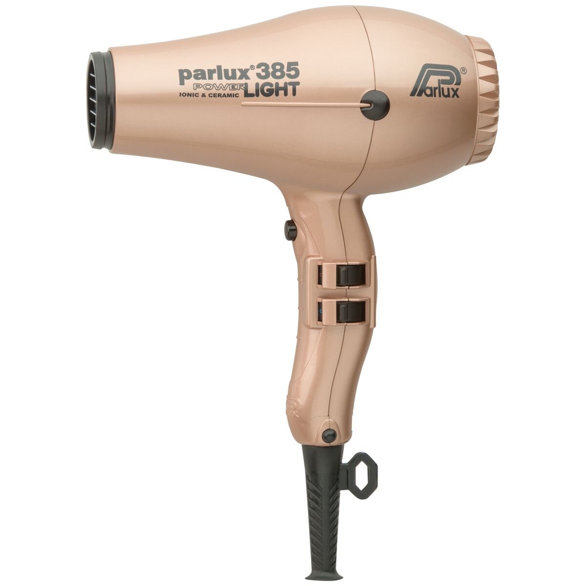 Parlux 385 Powerlight Ceramic and Ionic Hair Dryer 2150W - Gold - Italian Engineering - 150085