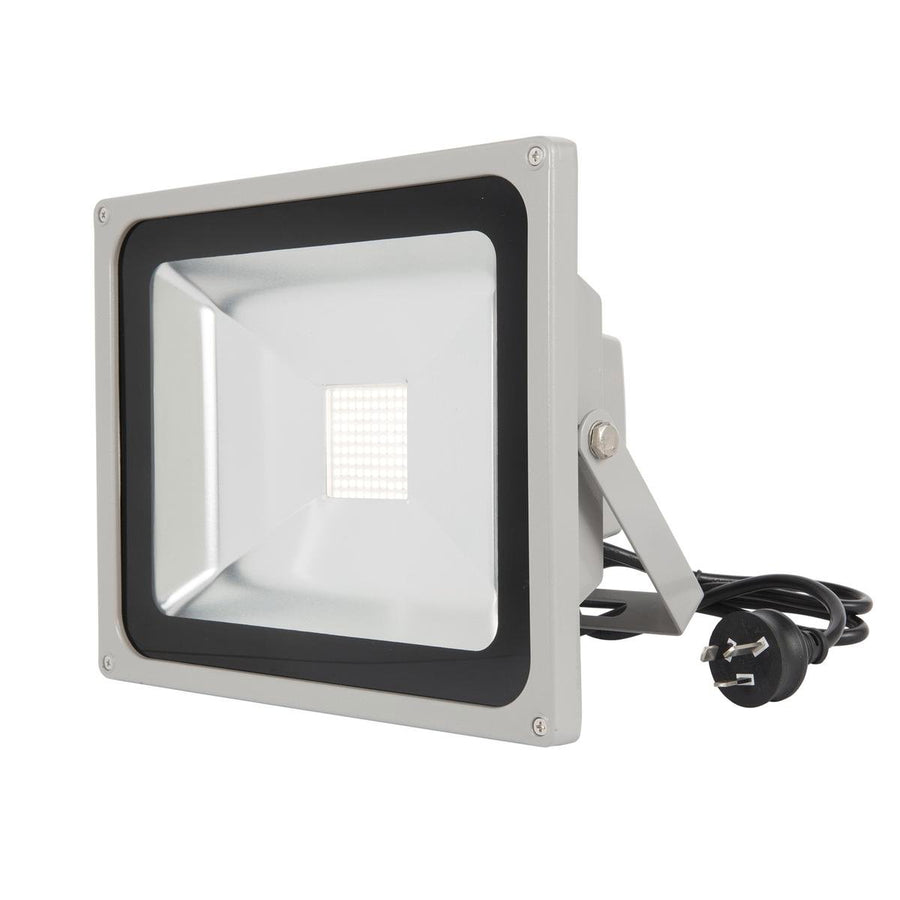 Brilliant 30W Grey Ranger III LED Panel Flood Light - 2700 Lumens - IP65 - SuperSaverAU - view 1