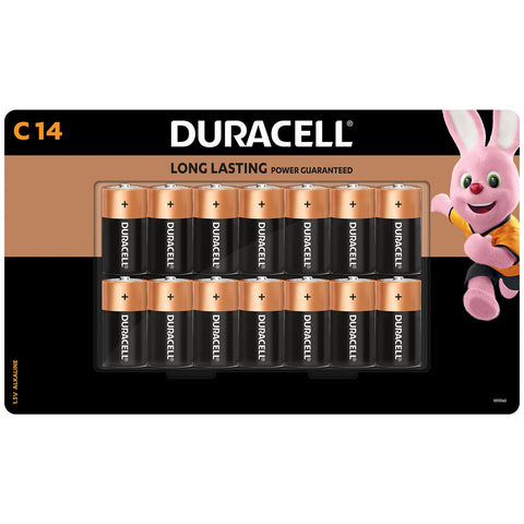 Duracell C Alkaline Batteries 14 Pack - SuperSaverAU - view 1