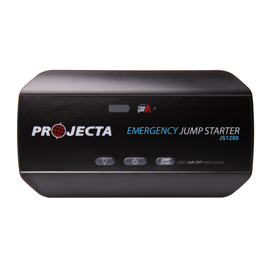 Projecta 12V 1200A Jumpstarter - Compact Lithium - 11 Jump Starts - Black - SuperSaverAU - view 1