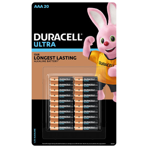 Duracell Ultra AAA Batteries 20 Pack - SuperSaverAU - view 1