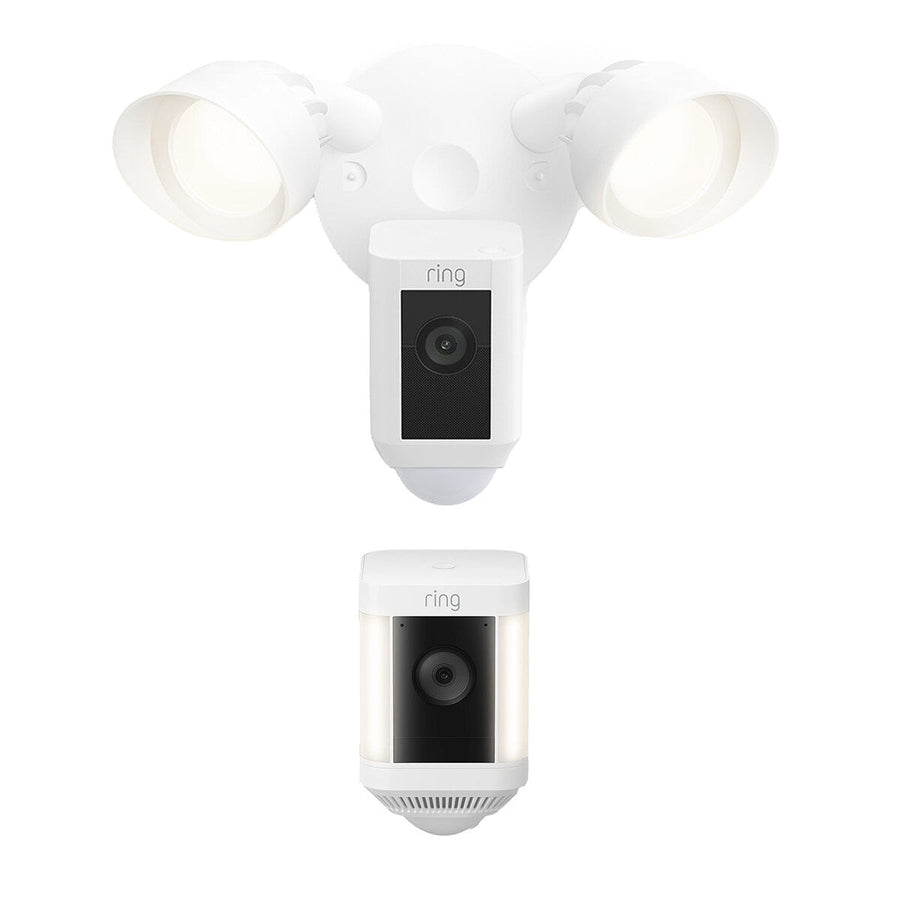 Ring Floodlight Cam Wired Plus and Spotlight Cam Plus Battery B0C4191728 - SuperSaverAU - view 1