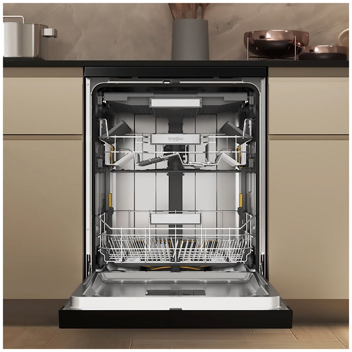 Whirlpool Freestanding Dishwasher 60cm WDFS3R4NBSAU - SuperSaverAU - view 8