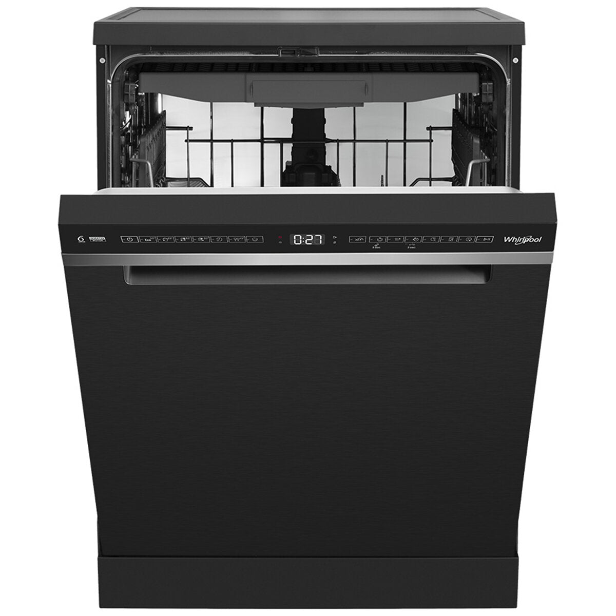 Whirlpool Freestanding Dishwasher 60cm WDFS3R4NBSAU - SuperSaverAU - view 2