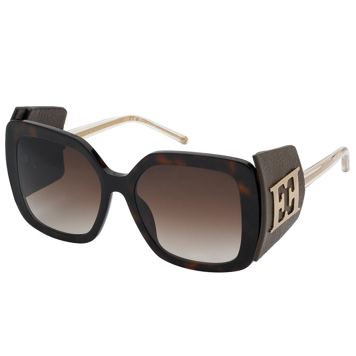 Escada SESD88V Women's Sunglasses Shiny Dark Havana - SuperSaverAU - view 1