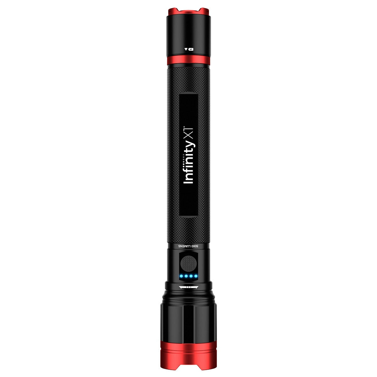 Infinity Focusing Flashlight 5000 Lumen Dual Power