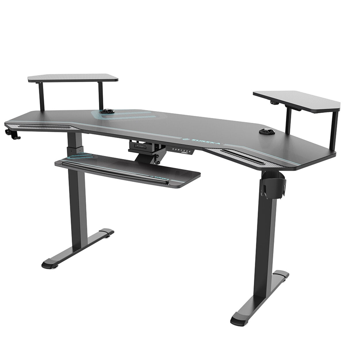 Eureka Ergonomic Studio Electric Standing Desk With Keyboard Tray