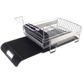 Sabatier Dish Drying Rack Expandable 671mm To 932mm With Stemware Holder — image 2