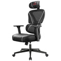 Onex Eureka GC06 Norn Ergonomic Chair Black Grey - Adjustable Lumbar Support & Breathable Mesh for Comfort & Posture Support - SuperSaverAU - view 1