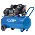 Hyundai Electric Piston 3 Horse Power With 100L Tank 11.1 CFM Belt Drive - SuperSaverAU - view 1